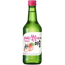 Jinro Peach Soju 375ml